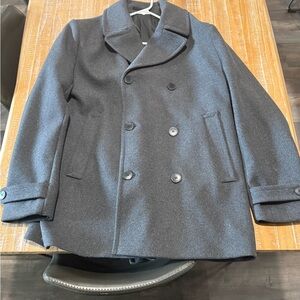 H&M Charcoal Peacoat for Men